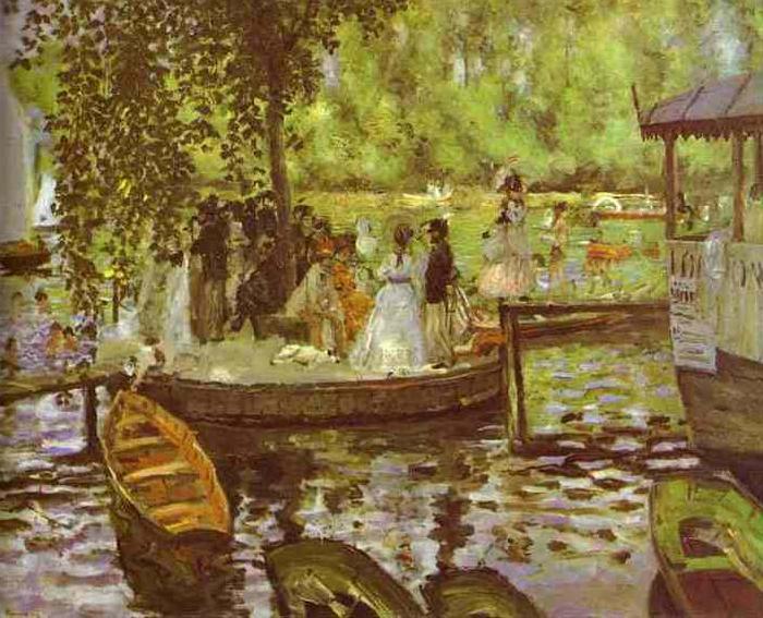 Pierre-Auguste Renoir La Grenouillere, oil painting image